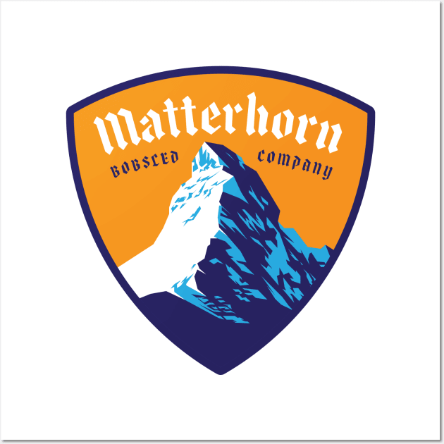 Matterhorn Bobsled Company Wall Art by jpdesign